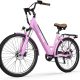 Core-Swept Electric Bike for Adults - 468Wh Removable Battery, 26 inch Step Thru Electric Bicycle, Peak 750W Brushless Motor Cityrun Ebike, with 7 Speed, Up to 50 Miles, E-Bikes